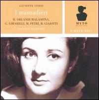 Giuseppe Verdi: I masnadieri - Antonio Zerbini (vocals); Beniamino Prior (vocals - m65063mb6f7_l