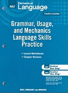 Holt Elements of Language: Grammar, Usage, and Mechanics Language Skills Practice: Fifth Course