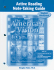 The American Vision Active Reading Note-Taking Guide: Student Workbook