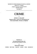 Reviews of United Kingdom Statistical Sources: Crime v. 15