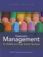 Classroom Management for Middle and High School Teachers