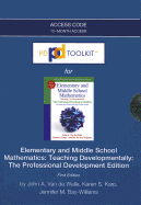 Pdtoolkit -- Access Card -- For Elementary and Middle School Mathematics: Teaching Developmentally: The Professional Development Edition