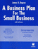 Business Plan for the Small Business, a (Book/Disk Package)