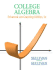 College Algebra, Enhanced with Graphing Utilities