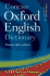 Concise Oxford English Dictionary