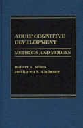 Adult cognitive development : methods and models