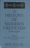 History of Modern Criticism