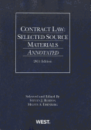 Contract Law: Selected Source Materials Annotated