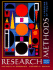 Research Methods: A Process of Inquiry