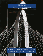 Student Solutions Manual for University Physics: Volumes 2 and 3 (Chapters 21-44)