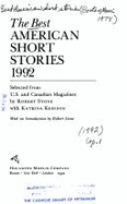 The Best American Short Stories 1992