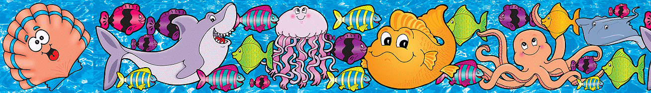 Ocean Adventure Borders with Corners