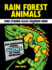 Rain Forest Animals Stained Glass Coloring Book