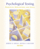 Psychological Testing: Principles, Applications, and Issues