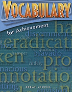 Vocabulary for Achievement: Third Course