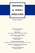 Journal of Legal Analysis, Volume 2: Number 2 (2010): Fall