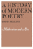 A History of Modern Poetry, Volume II: Modernism and After