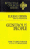 Generous People: How to Encourage Vital Stewardship (Effective Church Series)
