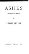 Ashes : poems new & old
