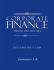 Corporate Finance: Theory and Practice