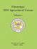 Mississippi 1850 Agricultural Census, Volume 2