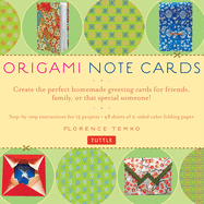 Origami Note Cards (Book & Paper Kit)
