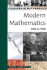 Modern Mathematics: 1900 to 1950