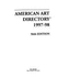 American Art Directory 1997-98