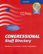 Congressional Staff Directory: 109th Congress, Second Session: Members, Committees, Staffs, Biographies