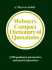 Webster's Compact Dictionary of Quotations