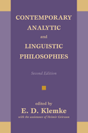 Contemporary Analytic and Linguistic Philosophies