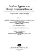 Modern Approach to Benign Esophageal Disease