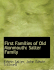 First Families of Old Monmouth: Salter Family