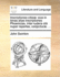 Inscriptiones Citie]: Sive in Binas Alias Inscriptiones Phoenicias, Inter Rudera Citii Nuper Repertas, Conjectur]. ...