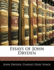 Essays of John Dryden