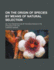 On the origin of species by means of natural selection, or, The preservation of favoured races in the struggle for life