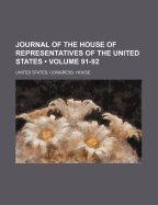 Journal of the House of Representatives of the United States