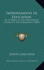Improvements in Education: As It Respects the Industrious Classes of the Community (1805)
