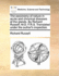The Oeconomy of Nature in Acute and Chronical Diseases of the Glands. by Richard Russell, M.D. F.R.S. Translated Under the Author's Inspection.