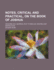 Notes, Critical and Practical, on the Book of Joshua; Designed as a General Help to Biblical Reading and Instruction