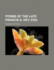 Poems of the Late Francis S. Key, Esq.,