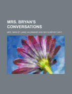 Mrs. Bryan's Conversations