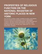 Properties of Religious Function on the National Register of Historic Places in New York: Old Dutch Church, Saint Thomas Church
