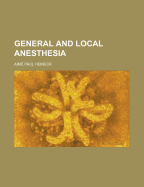 General and Local Anesthesia