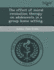 The Effect of Moral Reconation Therapy on Adolescents in a Group Home Setting.