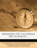 M Moires de L'Acad Mie Des Sciences...