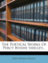 The Poetical Works of Percy Bysshe Shelley From the Original Editions: Vol 1
