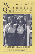Women's Studies Quarterly: Teaching Working-Class Studies (Women's Studies Quarterly)