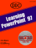 Learning Microsoft Powerpoint 97 (Learning Series)