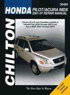Honda Pilot/Acura MDX: 2001-07 Repair Manual